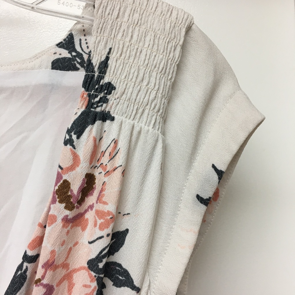 Free People All I Got Floral V Neck Maxi Dress - Picture 8 of 15